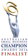 Australian Small Business Champion Awards 2016 Finalist